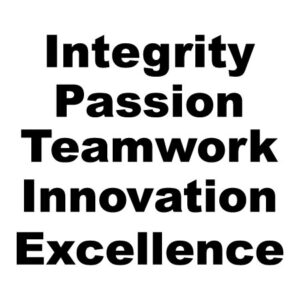 Office Core Values #1 Wall Quotes™ Decal