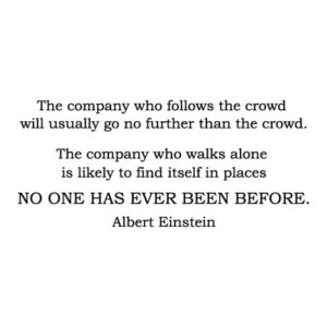No One Has Ever Been Before Wall Quotes™ Decal