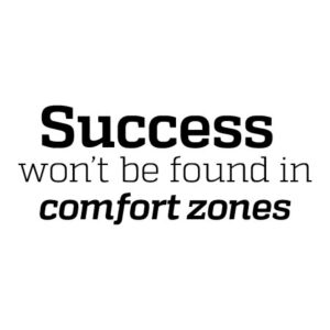 Comfort Zones Wall Quotes™ Decal