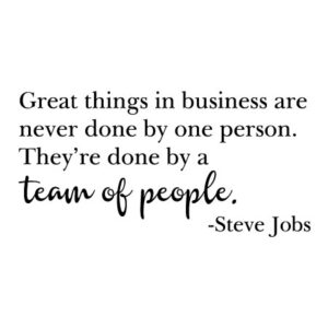 Great Things in Business Wall Quotes™ Decal
