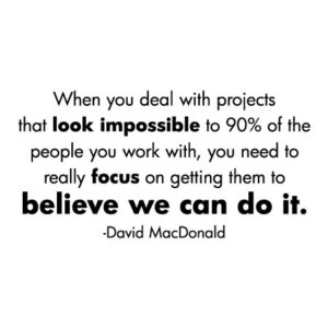 Believe We Can Do It Wall Quotes™ Decal