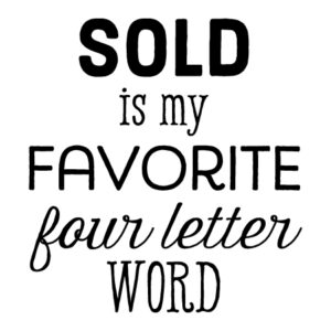 Favorite Four Letter Word Wall Quotes™ Decal