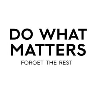 Do What Matters Wall Quotes™ Decal
