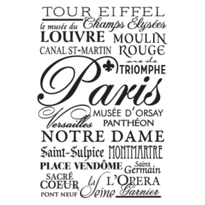 All Things Paris Wall Quotes™ Decal