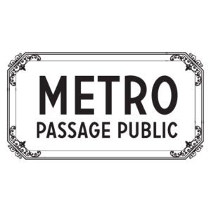 Metro Passage Public Wall Quotes™ Decal