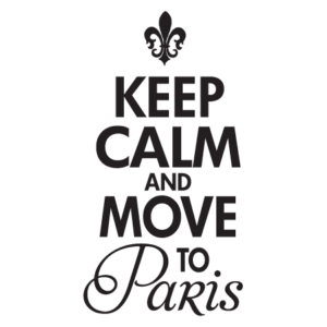 Keep Calm Paris Wall Quotes™ Decal