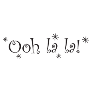 Ooh la la! Stars Wall Quotes™ Decal
