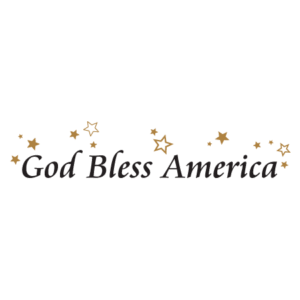 God Bless America Wall Quotes™ Decal
