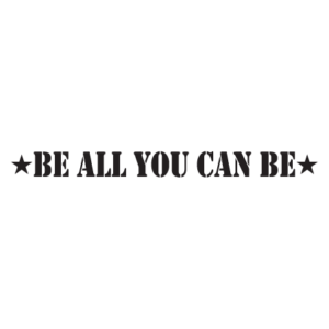 Be All You Can Be Wall Quotes™ Decal