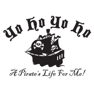 Yo Ho Yo Ho Pirate Wall Quotes™ Decal