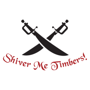 Shiver Me Timbers Wall Quotes™ Decal