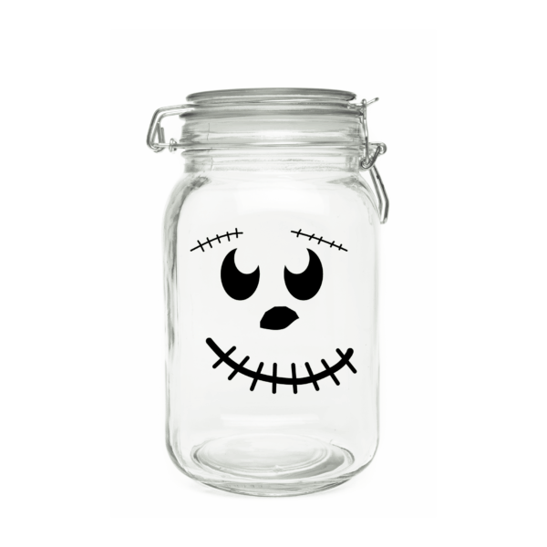 Smiley Pumpkin Face Wall Quotes™ Decal