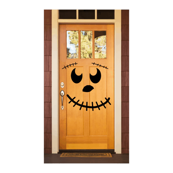 Smiley Pumpkin Face Wall Quotes™ Decal