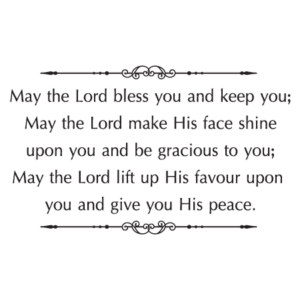 May the Lord Bless You Wall Quotes™ Decal