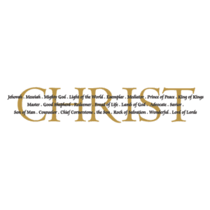 Christ's Names and Titles Wall Quotes™ Decal