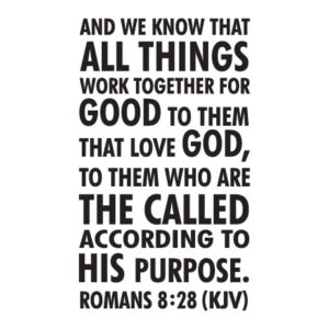 All Things Work Together For Good Wall Quotes™ Decal
