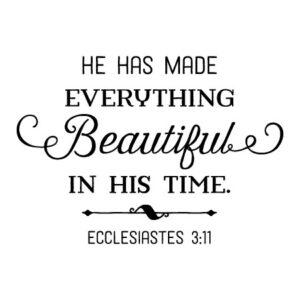 Made Everything Beautiful Wall Quotes™ Decal