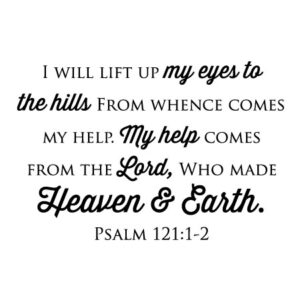 Heaven And Earth Wall Quotes™ Decal