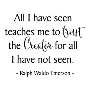 Trust the Creator Wall Quotes™ Decal