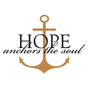 Hope Anchors the Soul Wall Quotes™ Decal