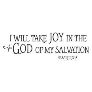 I Will Take Joy Wall Quotes™ Decal