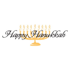 Happy Hanukkah & Menorah Wall Quotes™ Decal