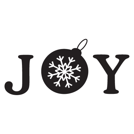 Joy Ornament Wall Quotes™ Decal