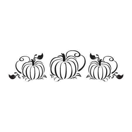 Whimsical Pumpkins Wall Quotes™ Decal
