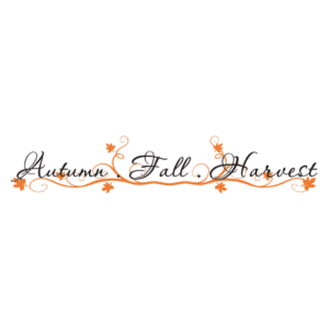 Autumn Fall Harvest Wall Quotes™ Decal