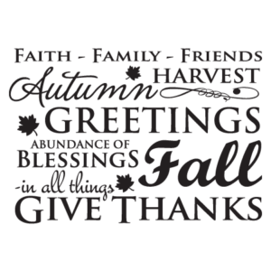Autumn Subway Art Wall Quotes™ Decal