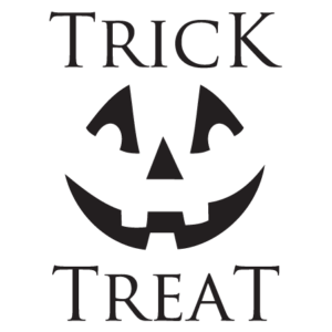 Trick Or Treat Jack o'Lantern Wall Quotes™ Decal
