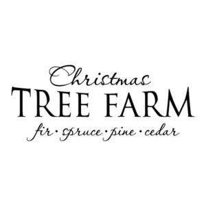 Christmas Tree Farm Wall Quotes™ Decal