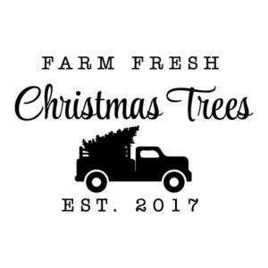 Farm Fresh Trees Wall Quotes™ Decal