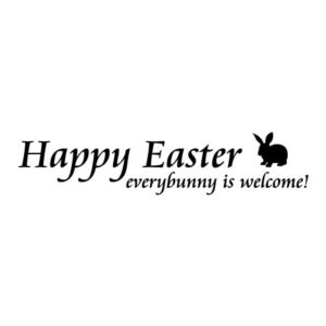 Everybunny Is Welcome Wall Quotes™ Decal