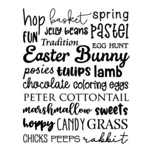 Easter Subway Art Wall Quotes™ Decal