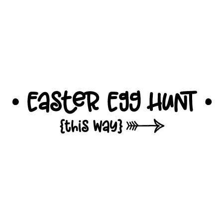 Easter Egg Hunt Wall Quotes™ Decal