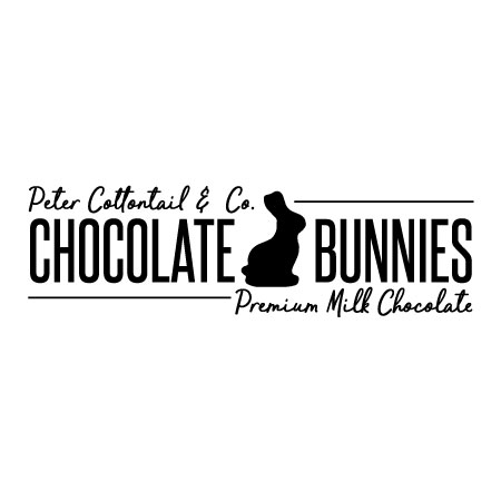 Vintage Chocolate Bunnies Wall Quotes™ Decal