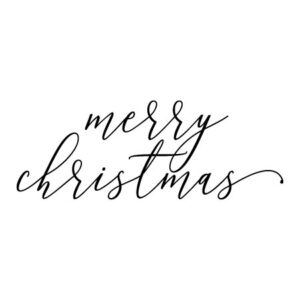 Merry Christmas Wall Quotes™ Decal