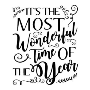 Wonderful Time of Year Classic Wall Quotes™ Decal