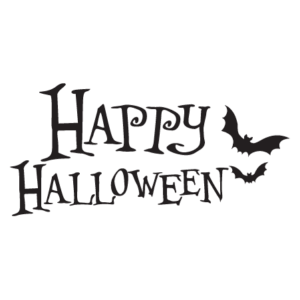 Happy Halloween Bats Wall Quotes™ Decal