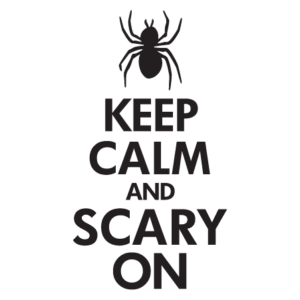 Keep Calm and Scary On Wall Quotes™ Decal