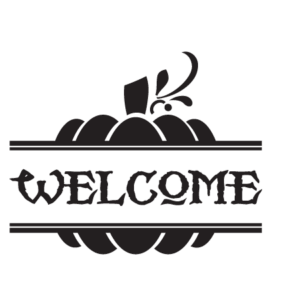 Welcome Pumpkin Wall Quotes™ Decal
