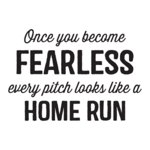 Every Pitch Looks Like A Home Run Wall Quotes™ Decal