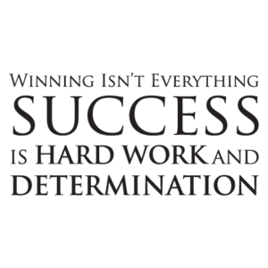 Winning Isn't Everything Wall Quotes™ Decal