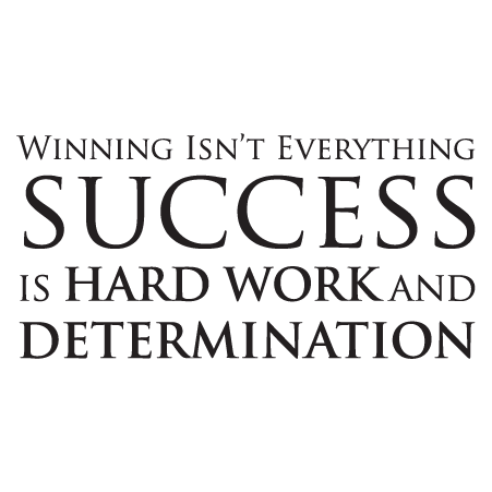 Winning Isn't Everything Wall Quotes™ Decal