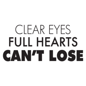 Full Hearts Can't Lose Wall Quotes™ Decal