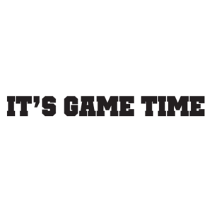It's Game Time Wall Quotes™ Decal