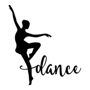 Elegant Dance Silhouette Wall Quotes™ Decal