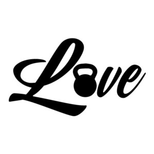 Kettlebell Love Wall Quotes™ Decal