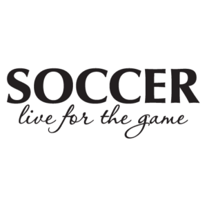Live For The Game Wall Quotes™ Decal